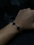 Black Van-cleef Bracelet stainless
