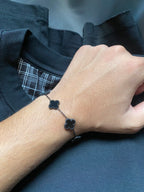 Black Van-cleef Bracelet stainless