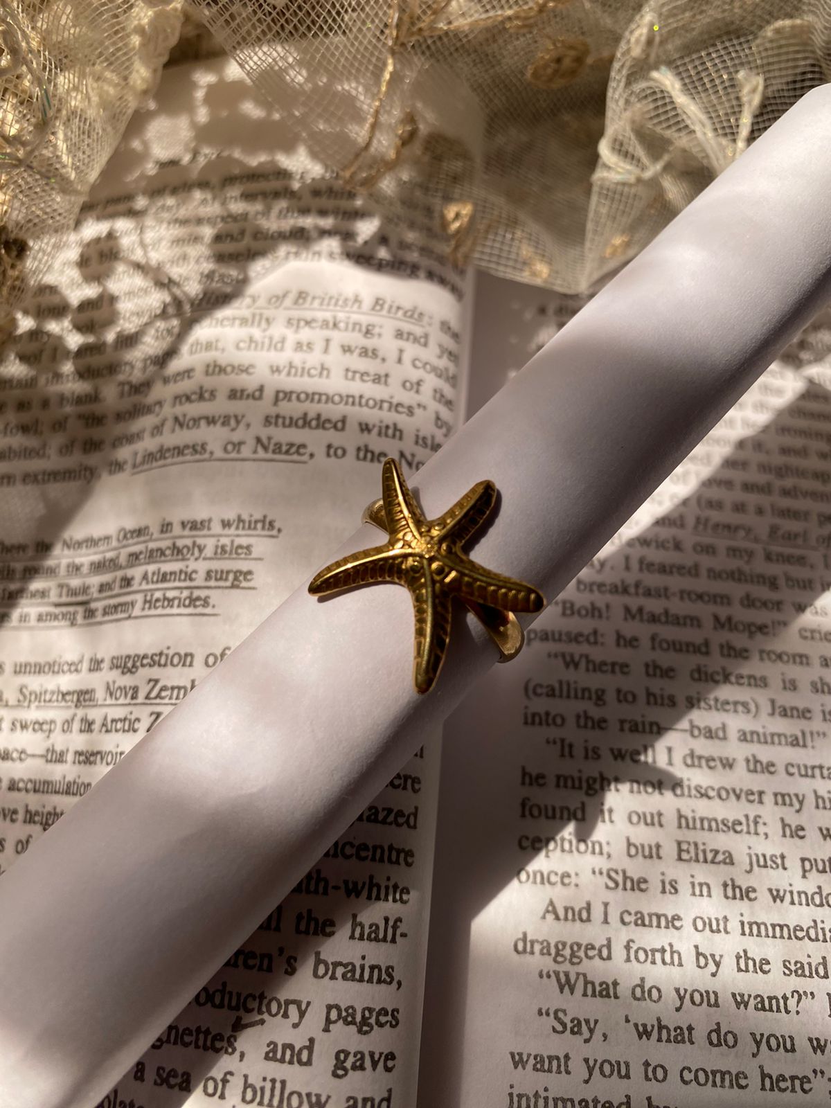 Starfish Ring Stainless (Free size)