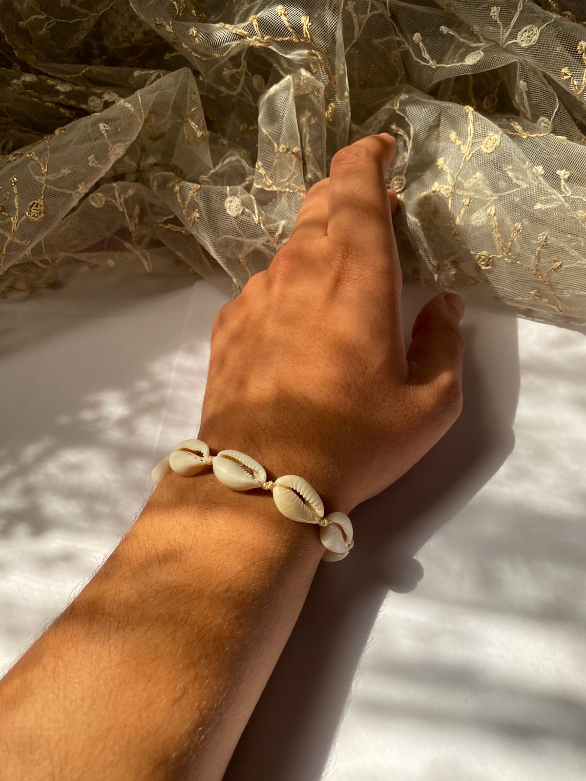 Seashell bracelet