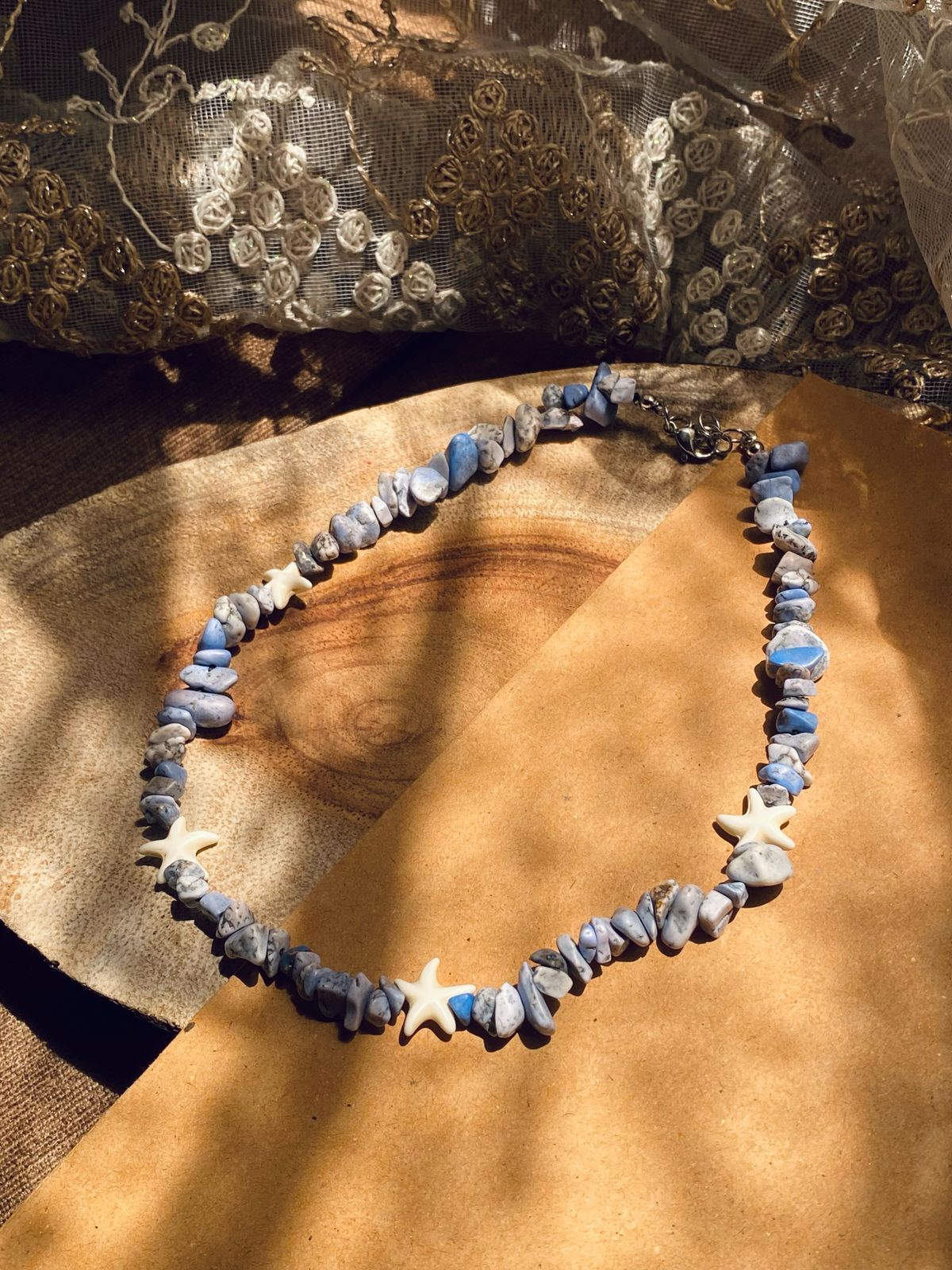 Wave Necklace - Handmade