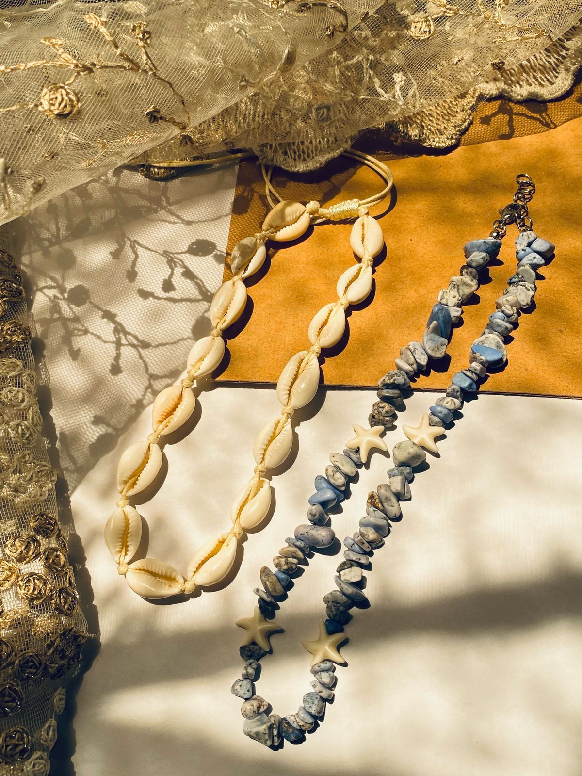 Wave Necklace - Handmade
