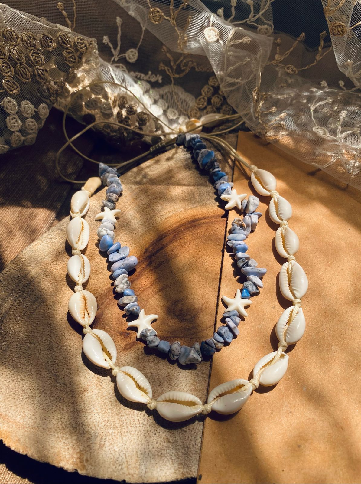 Wave Necklace - Handmade